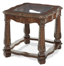 Windsor Court End Table in Vintage Fruitwood - Furniture Now (CA)