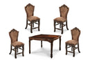 Windsor Court Counter Height Chair in Vintage Fruitwood (Set of 2) - Furniture Now (CA)