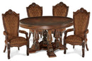 Windsor Court Round Dining Table in Vintage Fruitwood - Furniture Now (CA)