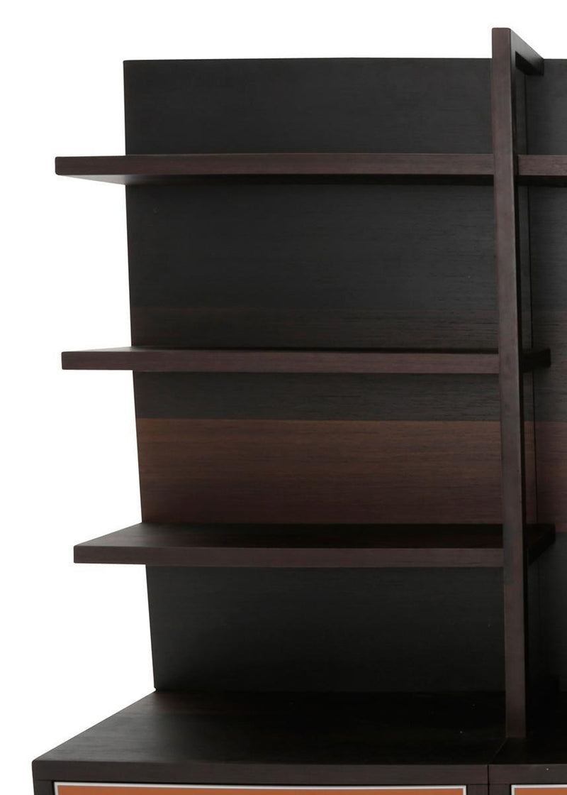 21 Cosmopolitan Left Entertainment Top in Umber - Furniture Now (CA)