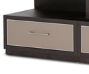 21 Cosmopolitan Left Entertainment Base in Umber/Taupe - Furniture Now (CA)