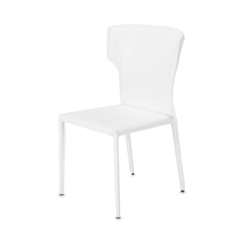 Furniture Halo Side Chair (Set of 2) in Glossy White - Furniture Now (CA)