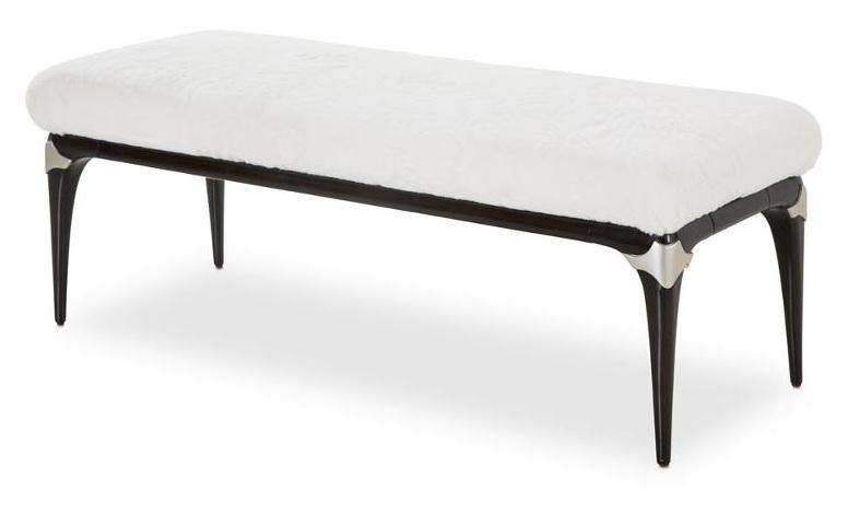 Paris Chic Bed Bench in Espresso - Furniture Now (CA)