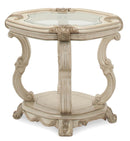 Platine de Royale End Table in Champagne - Furniture Now (CA)