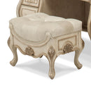 Platine de Royale Vanity Bench in Champagne - Furniture Now (CA)