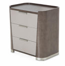 Roxbury Park 3 Drawer Nightstand in Slate - Furniture Now (CA)