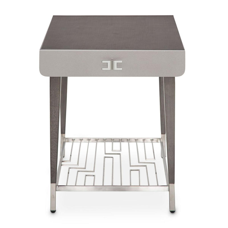Roxbury Park End Table in Slate - Furniture Now (CA)