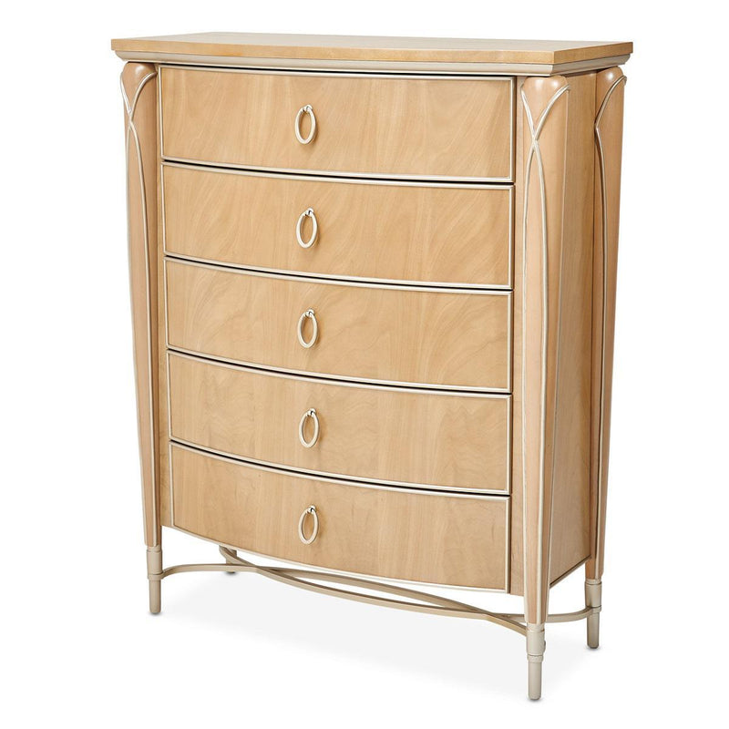 Villa Cherie Highboy Chest in Caramel - Furniture Now (CA)