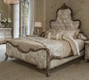 Platine de Royale Queen Panel Bed in Antique Platinum 09000QNPL3-101 - Furniture Now (CA)