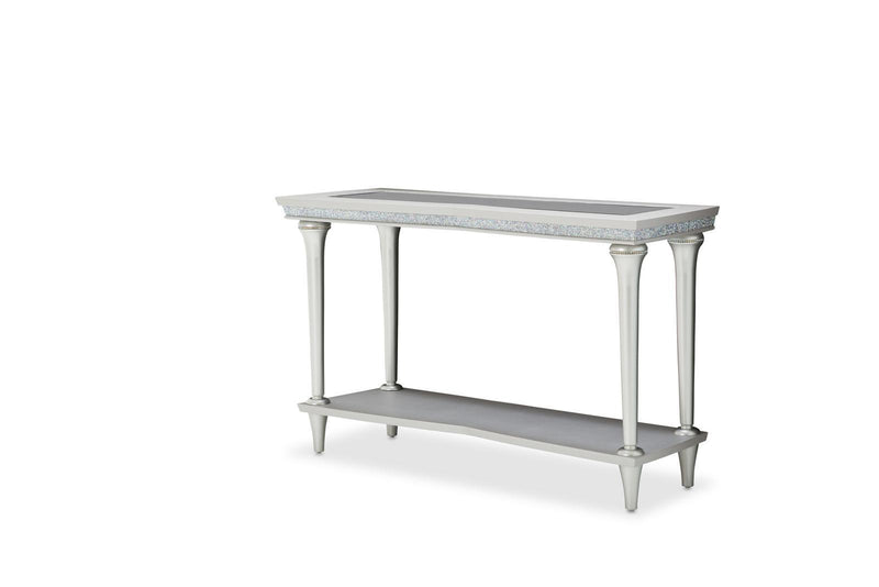 Melrose Plaza Console Table in Dove - Furniture Now (CA)