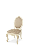 Lavelle Upholstered Side Chair in Blanc (Set of 2) - Furniture Now (CA)