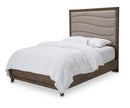 Del Mar Sound King Panel Bed with Fabric Insert in Boardwalk - Furniture Now (CA)