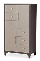 21 Cosmopolitan 6 Drawer Chest in Taupe/Umber - Furniture Now (CA)