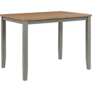 Vilo Home VH969 Alameda 6 Piece Dining Set Natural Gray Finish Wood - Furniture Now (CA)