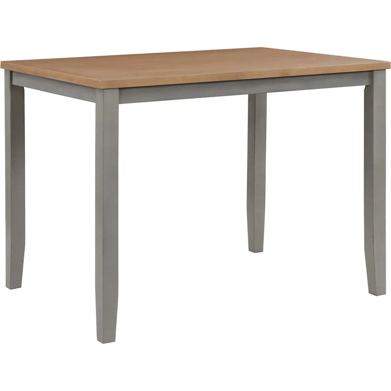 Vilo Home VH969 Alameda 6 Piece Dining Set Natural Gray Finish Wood - Furniture Now (CA)