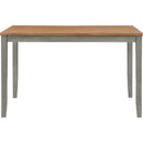 Vilo Home VH969 Alameda 6 Piece Dining Set Natural Gray Finish Wood - Furniture Now (CA)