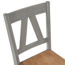 Vilo Home VH969 Alameda 6 Piece Dining Set Natural Gray Finish Wood - Furniture Now (CA)