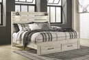 Cambeck Bed with 2 Storage Drawers - Furniture Now (CA)