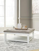 Kanwyn Upholstered Ottoman Coffee Table - Furniture Now (CA)
