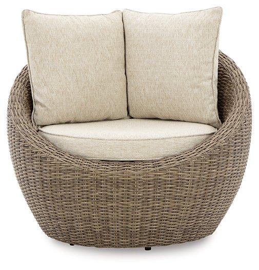 Danson Swivel Lounge with Cushion (Set of 2) - Furniture Now (CA)