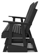 Hyland wave Outdoor Glider Loveseat - Furniture Now (CA)