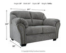 Allmaxx Loveseat - Furniture Now (CA)