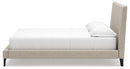 Cielden Upholstered Bed with Roll Slats - Furniture Now (CA)