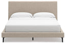 Cielden Upholstered Bed with Roll Slats - Furniture Now (CA)