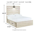 Cambeck Bed with 4 Storage Drawers - Furniture Now (CA)