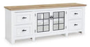 Ashbryn 74" TV Stand - Furniture Now (CA)