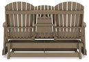 Hyland wave Outdoor Glider Loveseat - Furniture Now (CA)