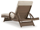 Beachcroft Outdoor Chaise Lounge with Cushion - Furniture Now (CA)