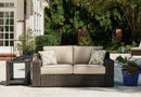 Coastline Bay Outdoor Loveseat with Cushion - Furniture Now (CA)