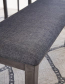 Bridson Dining Table and Chairs with Bench (Set of 6) - Furniture Now (CA)