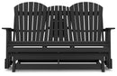 Hyland wave Outdoor Glider Loveseat - Furniture Now (CA)