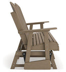 Hyland wave Outdoor Glider Loveseat - Furniture Now (CA)