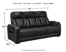 Boyington Power Reclining Sofa - Furniture Now (CA)
