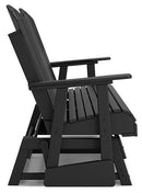 Hyland wave Outdoor Glider Loveseat - Furniture Now (CA)