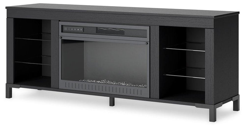 Cayberry 60" TV Stand with Electric Fireplace - Furniture Now (CA)