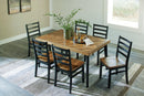 Blondon Dining Table and 6 Chairs (Set of 7) - Furniture Now (CA)