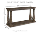 Johnelle Sofa Table - Furniture Now (CA)