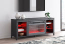 Cayberry 60" TV Stand with Electric Fireplace - Furniture Now (CA)