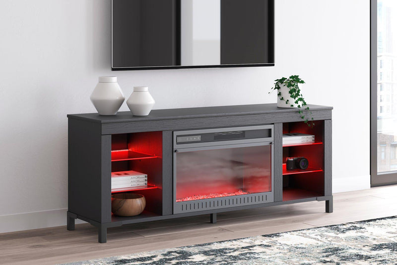 Cayberry 60" TV Stand with Electric Fireplace - Furniture Now (CA)