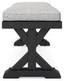 Beachcroft Outdoor Bench with Cushion - Furniture Now (CA)