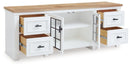 Ashbryn 74" TV Stand - Furniture Now (CA)