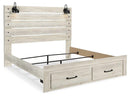 Cambeck Bed with 2 Storage Drawers - Furniture Now (CA)