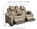 Next-Gen DuraPella Power Reclining Loveseat with Console - Furniture Now (CA)