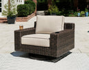 Coastline Bay Outdoor Swivel Lounge with Cushion - Furniture Now (CA)