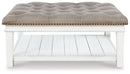Kanwyn Upholstered Ottoman Coffee Table - Furniture Now (CA)