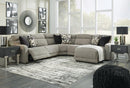 Colleyville Power Reclining Sectional with Chaise - Furniture Now (CA)